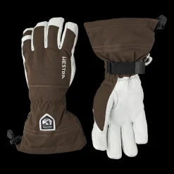 Alpine Glove Army Leather Heli Ski - 5 Finger 22/23, Hanske Unisex