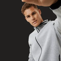 Borg Tech Sweat Hoodie, Hettejakke, Herre