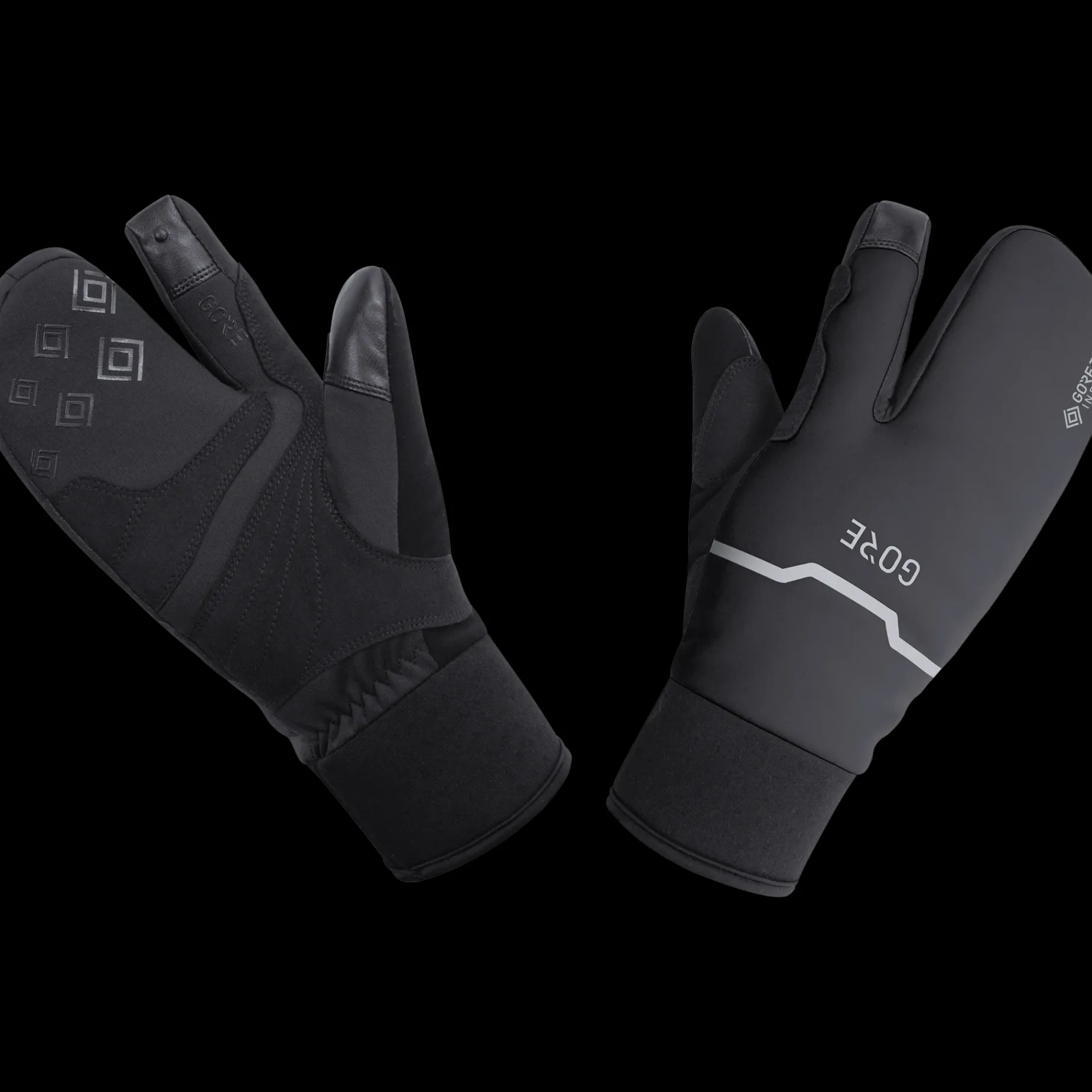 C5 Gore-Tex Infinium Thermo Split Gloves, Sykkelhansker, Unisex