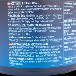 Citrulin Malat, Kosttilskudd