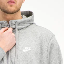 Club Hoodie Full Zip, Hettejakke Herre