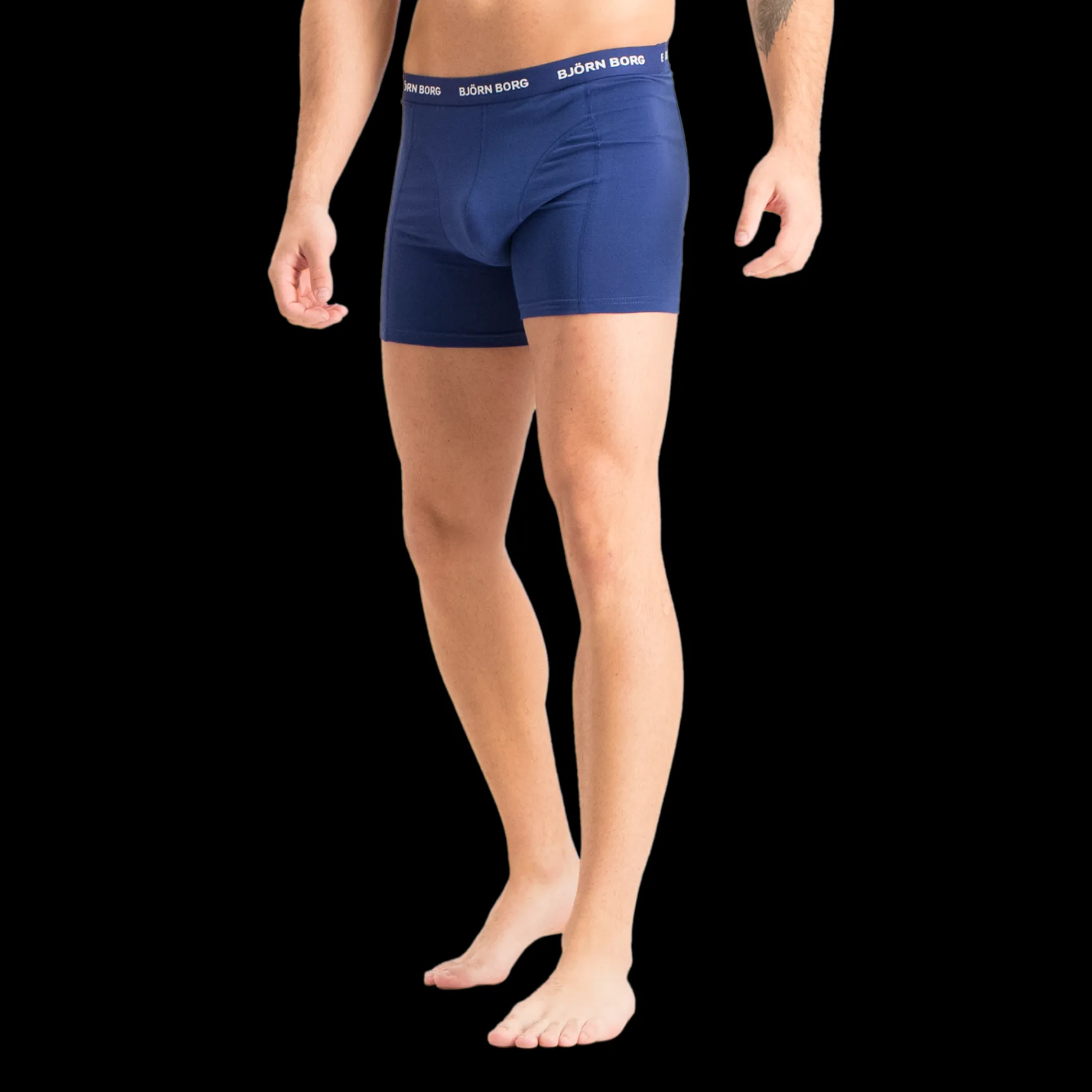 Cotton Stretch Boxer 1 Pk, Boxere Herre