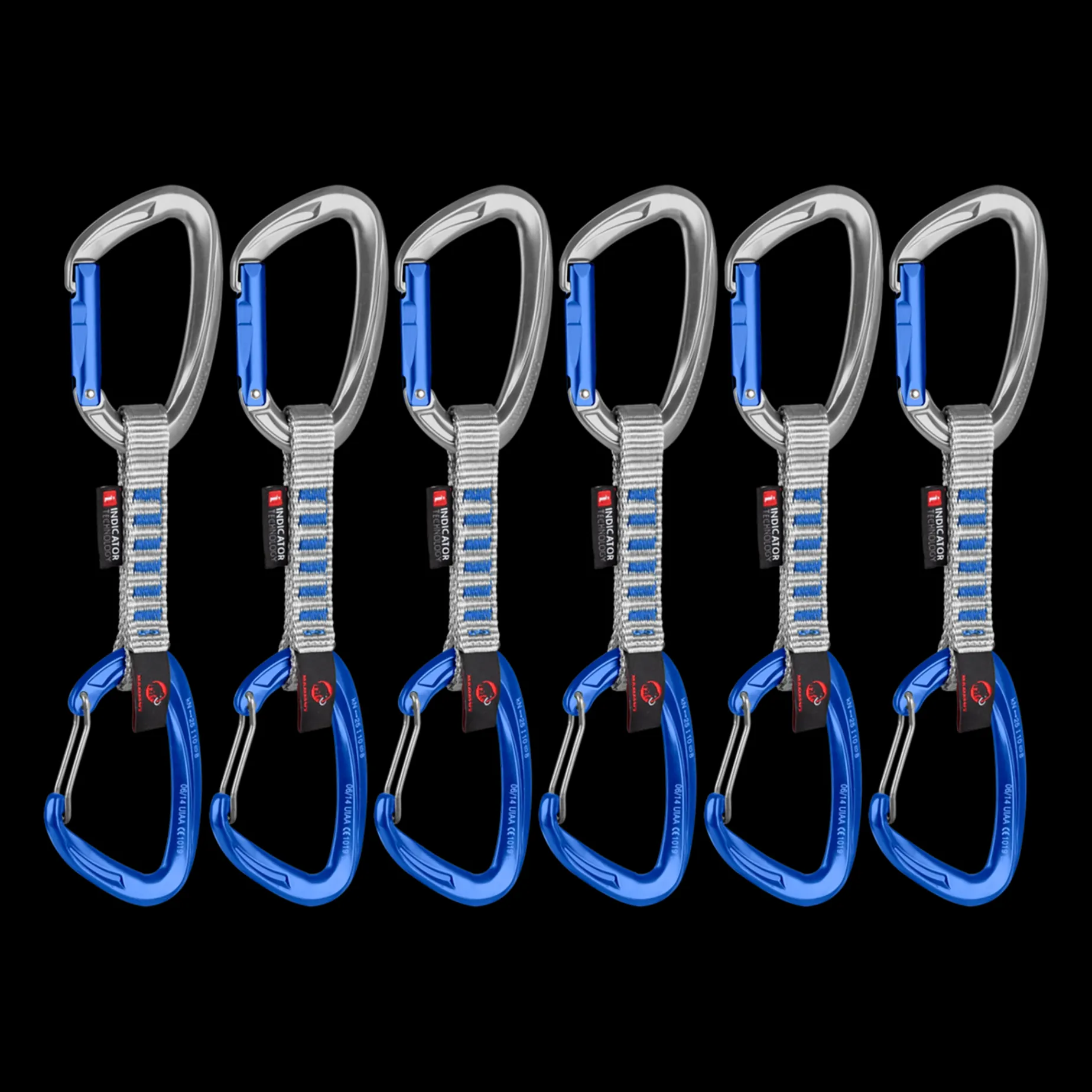 Crag Keylock Wire 10 Cm Indicator 6-Pack, Slynge