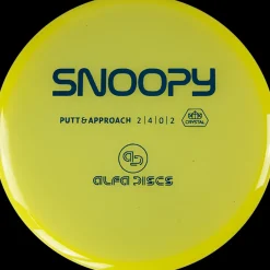 Crystal Line Putter Snoopy, Putter Frisbeegolf