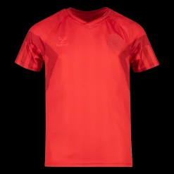 Denmark Home Jersey Ss Jr / Wc22, Fotballdrakt Junior