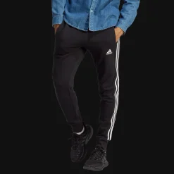 Essentials French Terry 3-Stripes Pant, Joggebukse, Herre