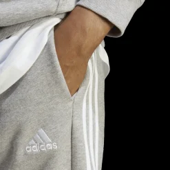 Essentials French Terry Tapered Cuff 3-Stripes Pants, Joggebukse, Herre