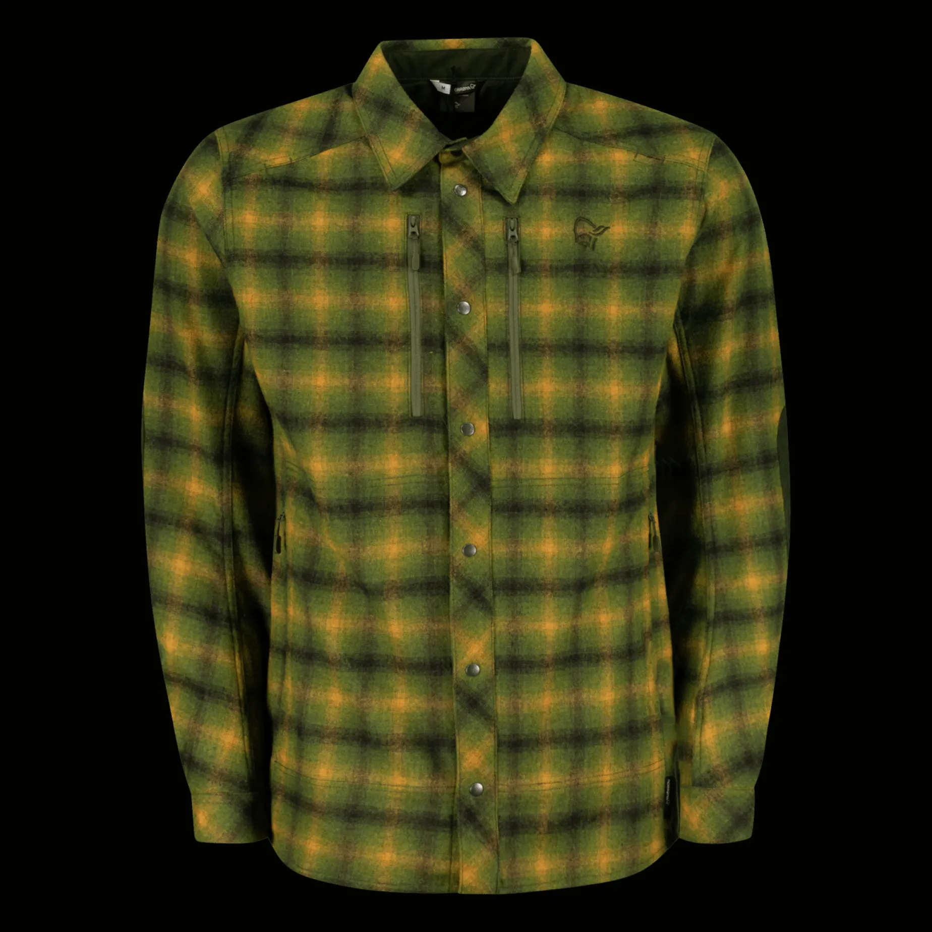 Finnskogen Wool Shirt, Flanellskjorte, Herre
