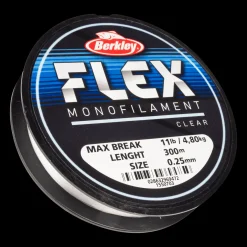 Flex Mono 300M 0,20 Clear, Fiskesene Monofilament