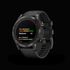 Garmin Fenix 7 Pro Sapphire Solar Edition, Carbon Gray, Gps Smartklokke, Unisex