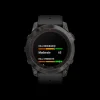 Garmin Fenix 7X Pro Sapphire Solar Edition, Carbon Gray, Gps Smartklokke, Unisex