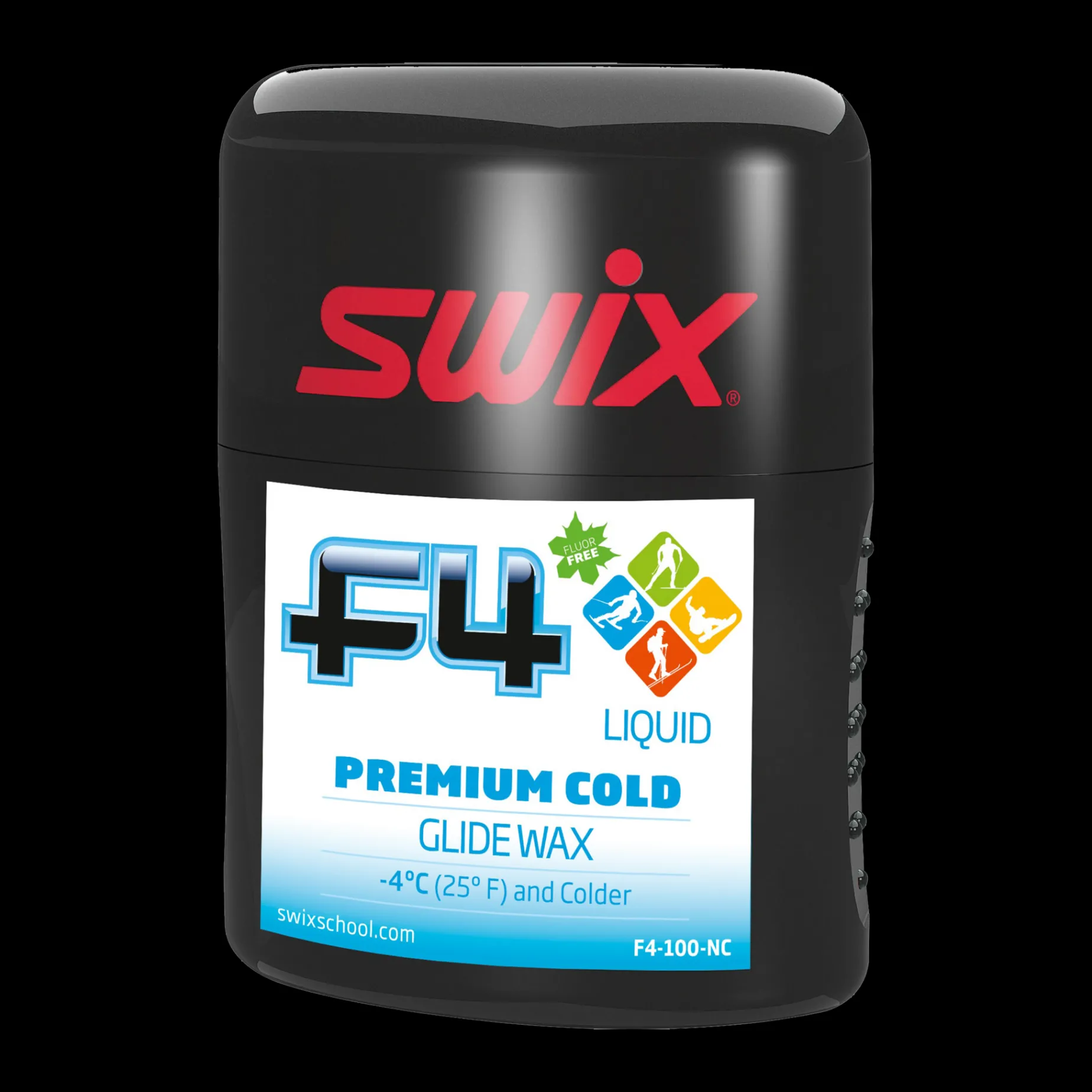 Glider F4-100Cc Glidewax Liq. Cold 100Ml 22/23, Flytende Glider