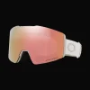 Goggles Fall Line M Matte Cool Grey /W Prizm Rose Gold Iridi, Skibriller, Unisex