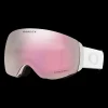 Goggles Flight Deck M White /W Prizm Hi Pink Iridium 22/23, Alpinbrille Senior