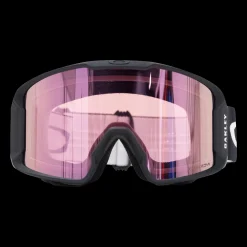 Goggles Line Miner L Matte Black /W Prizm Hi Pink 22/23, Alpinbrille Senior