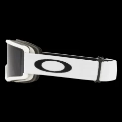 Goggles Target Line Matte White /W Dark Grey 23/24, Skibriller, Snowboardbriller, Junior