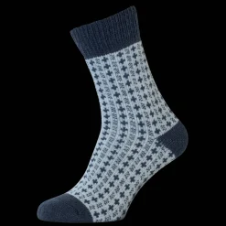 Islender Knittet Wool Sock, Ullsokk