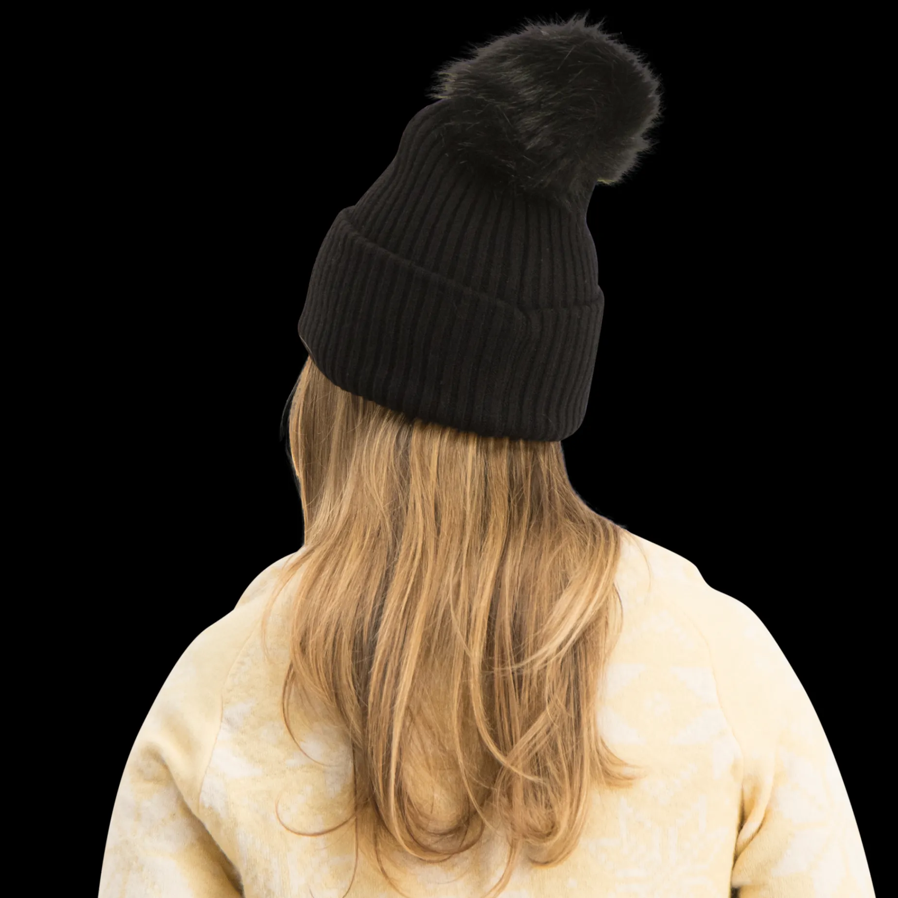 Kenzie Beanie Black One Size, Lue Unisex