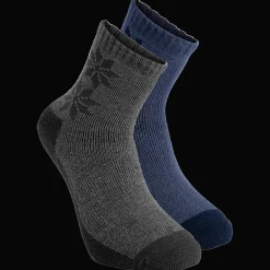 Kt Wool Sock 2Pk, Sokker, Junior