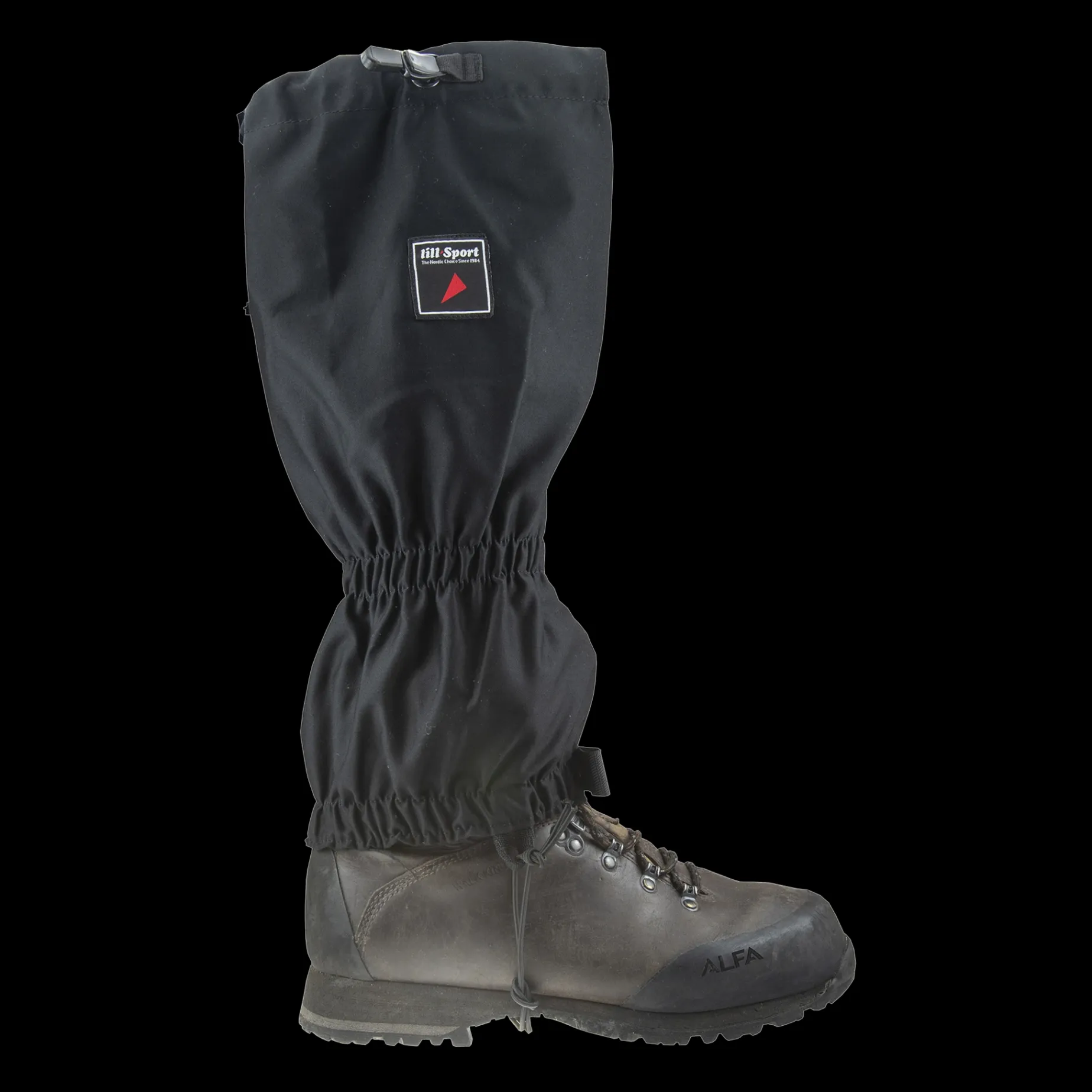Lill Sport Gaiter Canvas Black 23/24, Gamasjer Unisex