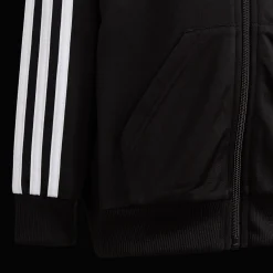 Little Kids Essential 3-Stripes Shiny Tracksuit, Joggedress, Barn
