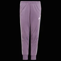 Little Kids Essential 3-Stripes Shiny Tracksuit, Joggedress, Barn