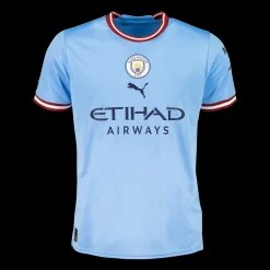 Manchester City Home Jersey Replica 22/23, Fotballdrakt Unisex