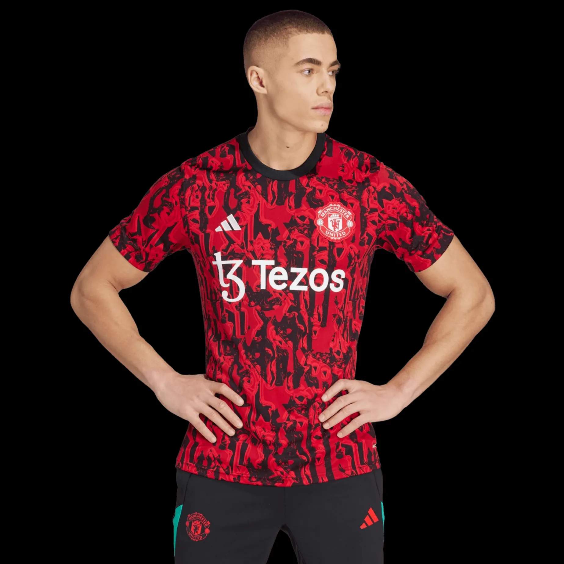 Manchester United Pre-Match Jersey 2023/24, Fotballtroye, Herre