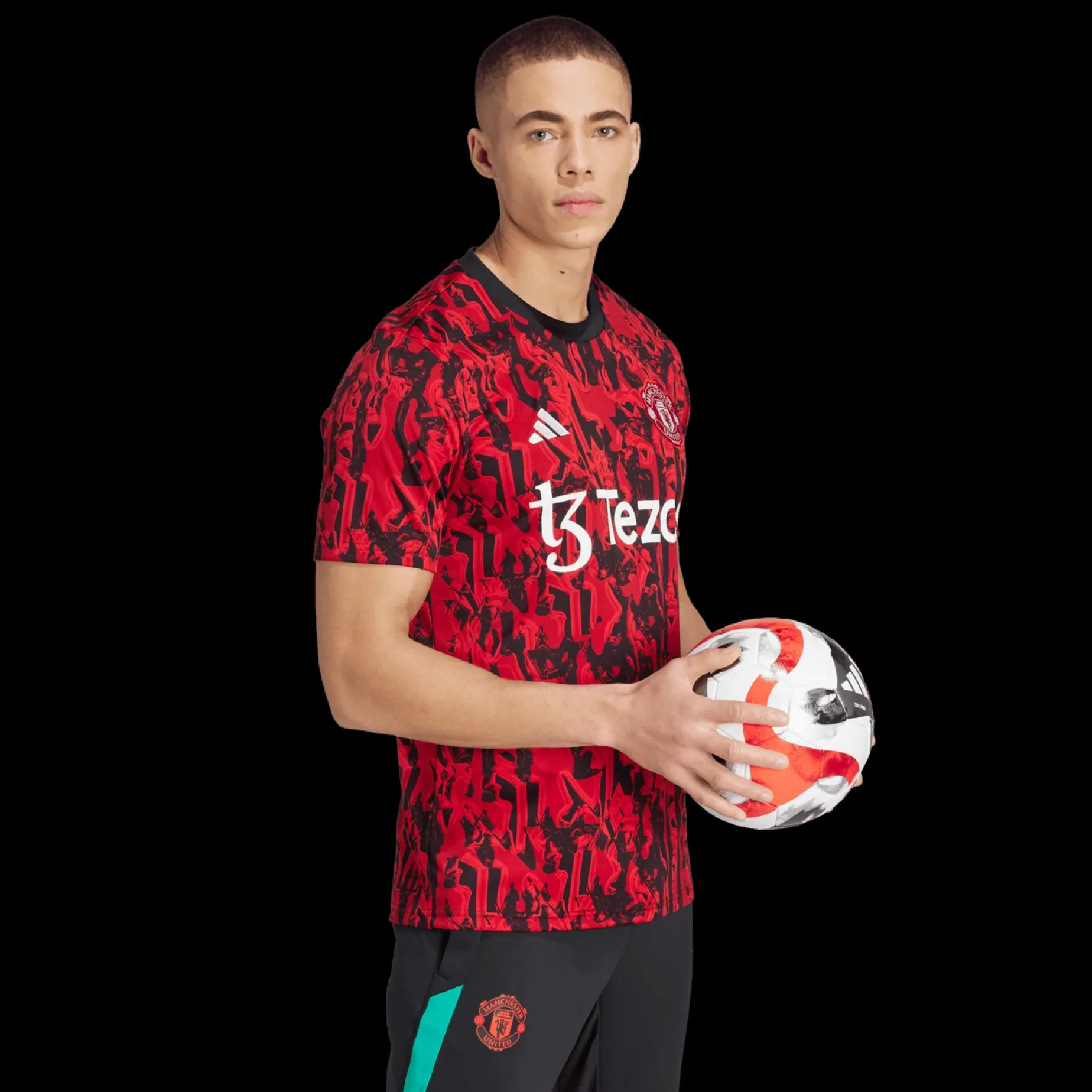 Manchester United Pre-Match Jersey 2023/24, Fotballtroye, Herre