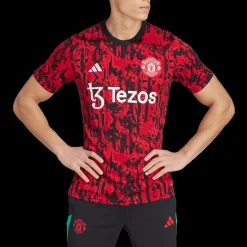 Manchester United Pre-Match Jersey 2023/24, Fotballtroye, Herre