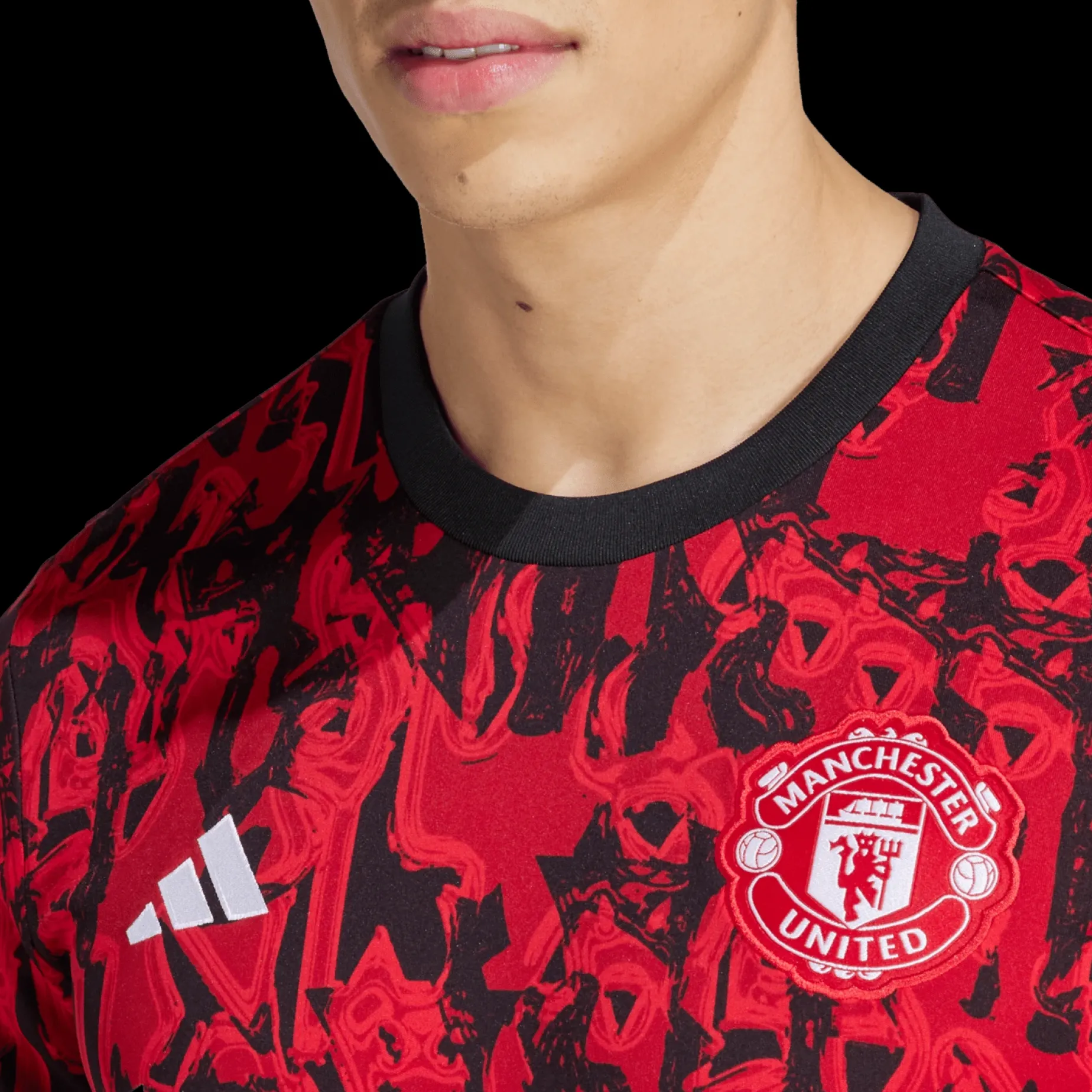 Manchester United Pre-Match Jersey 2023/24, Fotballtroye, Herre