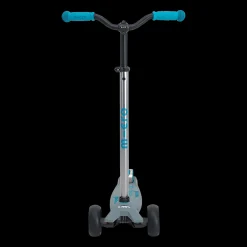 Micromaxi Deluxe Pro Grey/Aqua 3 Scooter, Sparkesykkel Barn