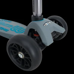 Micromaxi Deluxe Pro Grey/Aqua 3 Scooter, Sparkesykkel Barn
