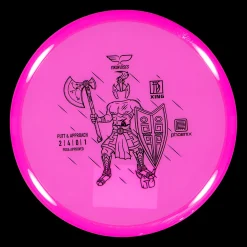 Phoenix Putter Xing, 170-175G Pink, Putter Frisbeegolf