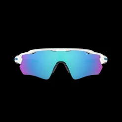 Radar Ev Path Pol Wht W/ Prizm Sapphire, Ski-/Sykkelbrille, Unisex