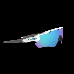 Radar Ev Path Pol Wht W/ Prizm Sapphire, Ski-/Sykkelbrille, Unisex