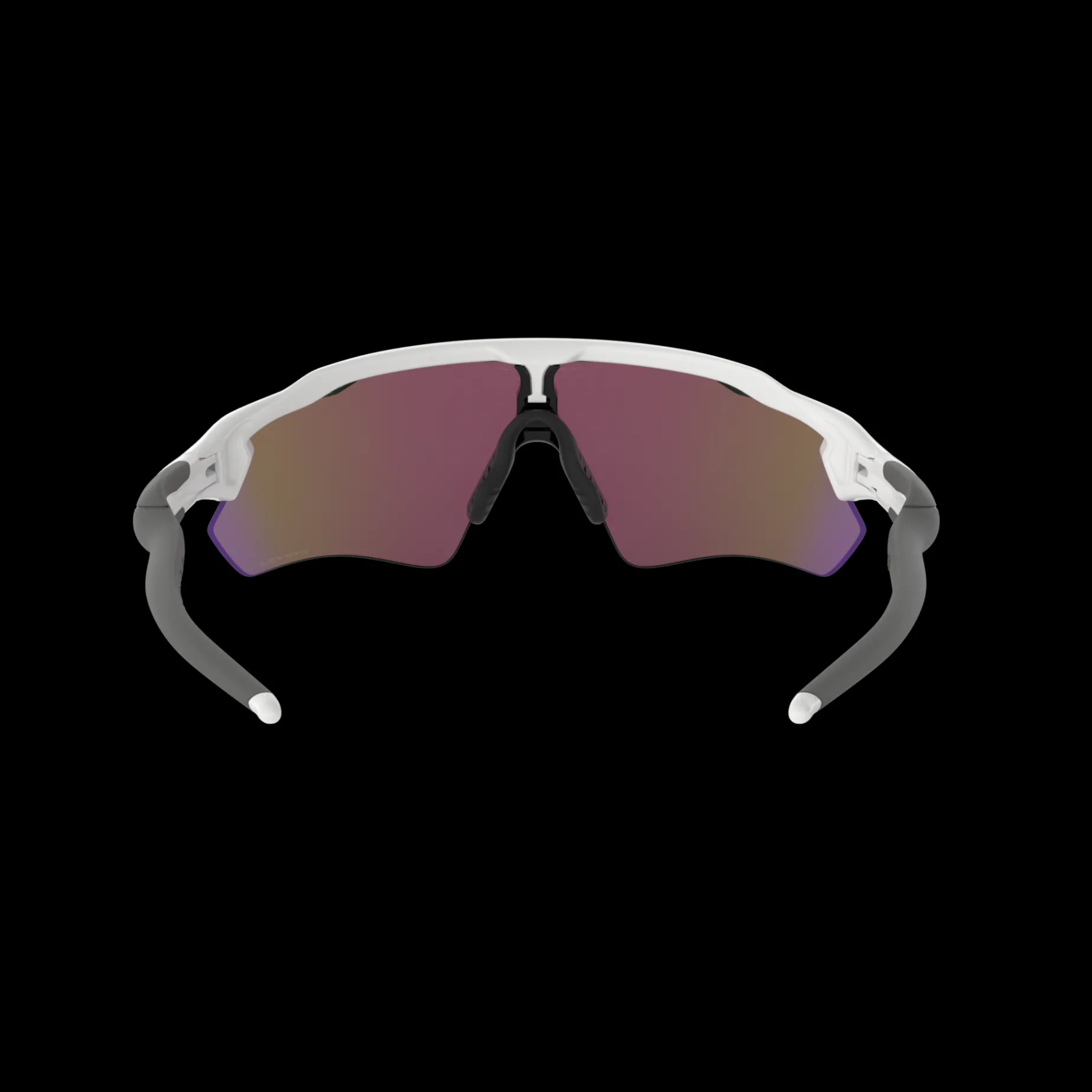 Radar Ev Path Pol Wht W/ Prizm Sapphire, Ski-/Sykkelbrille, Unisex