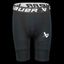 S22 Bauer Perf Jock Short-Yth 23/24, Shorts Barn