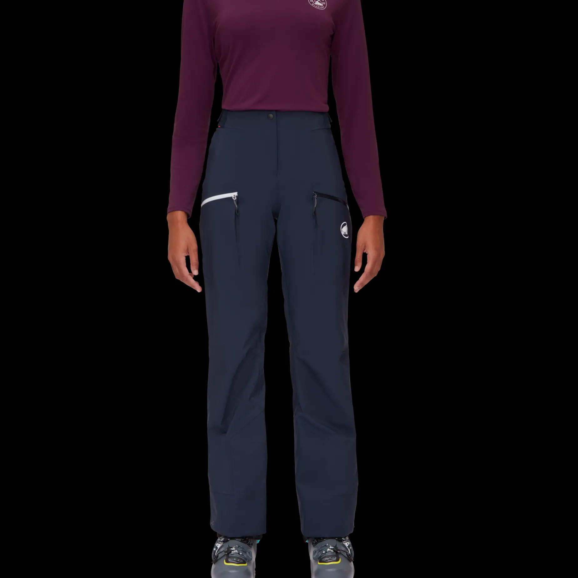 Ski Touring Pant Haldigrat Hs Women 22/23, Skallbukse, Dame