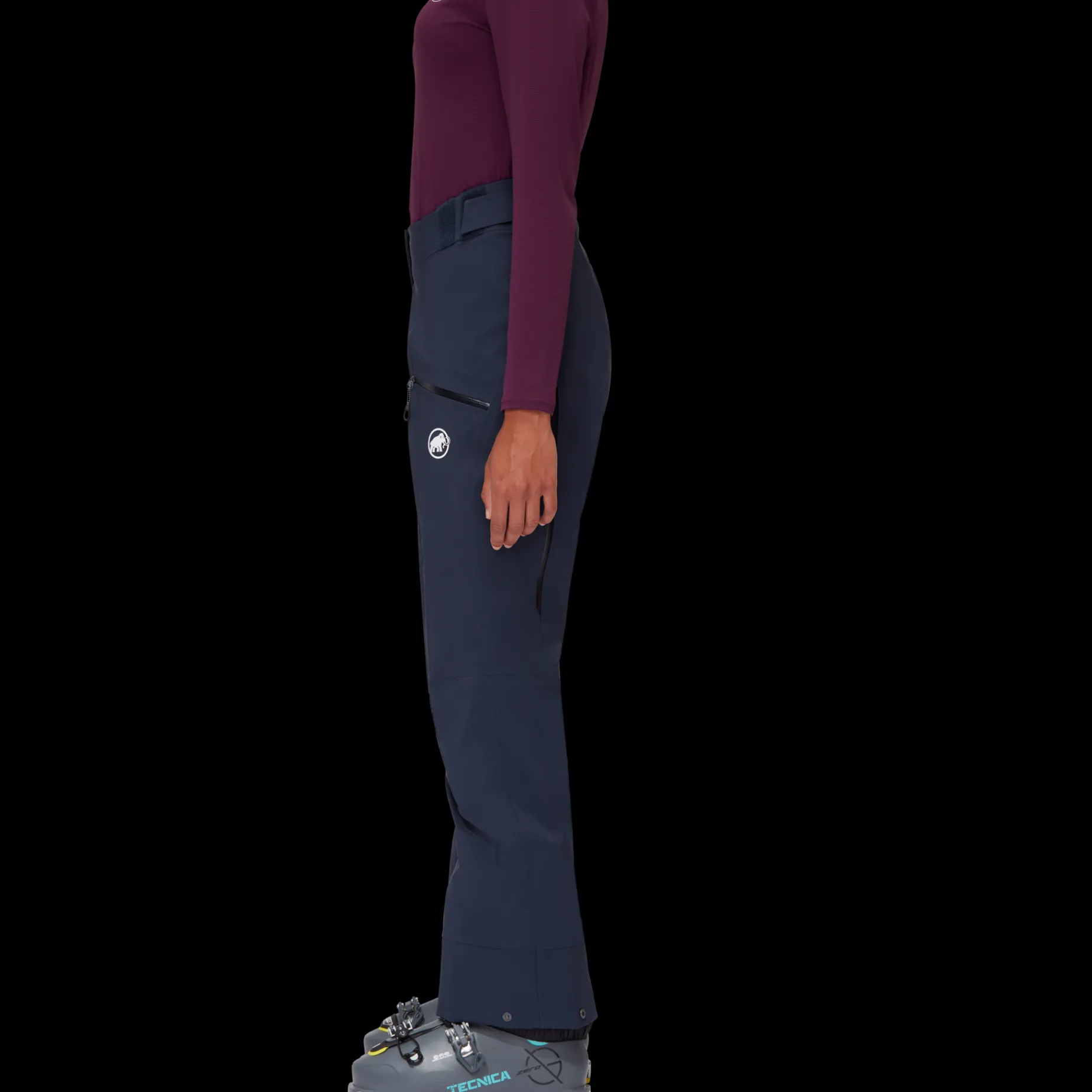 Ski Touring Pant Haldigrat Hs Women 22/23, Skallbukse, Dame