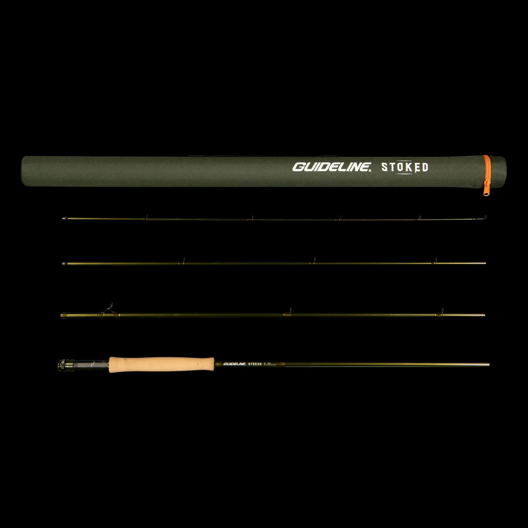 Stoked #6 9', Fluestang