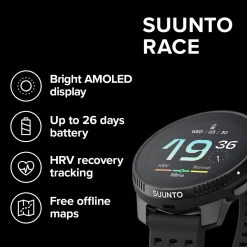 Suunto Race, Multisportklokke, Smartklokke, Unisex
