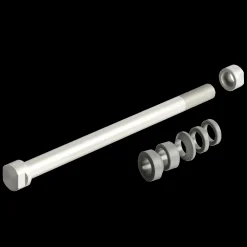 Tacx, E-Thru Axle Skewer 12 Mm X 1 Rear Wheel, Sykkelrulleaksling