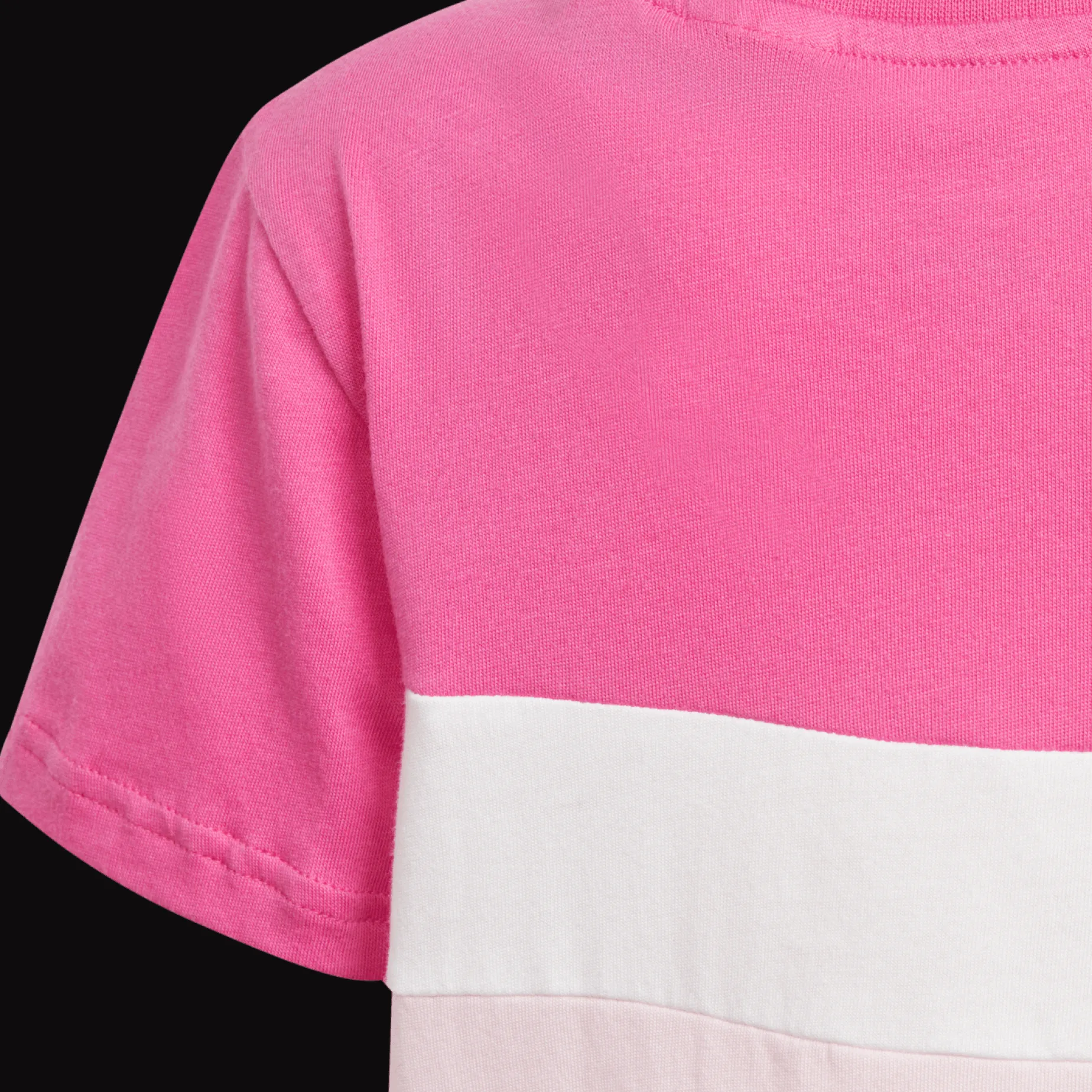 Tiberio 3-Stripes Colorblock Cotton T-Shirt, T-Skjorte Junior