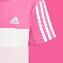 Tiberio 3-Stripes Colorblock Cotton T-Shirt, T-Skjorte Junior