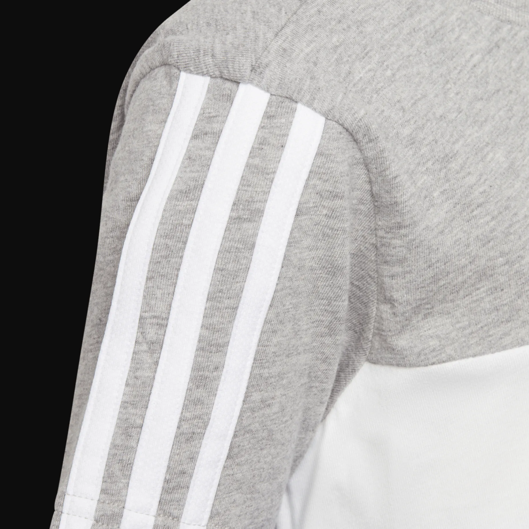 Tiberio 3-Stripes Colorblock Cotton T-Shirt, T-Skjorte Junior