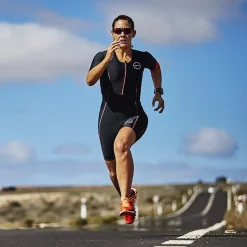 Tri Suit Short Sleeve, Kortermet Triatlondrakt Dame