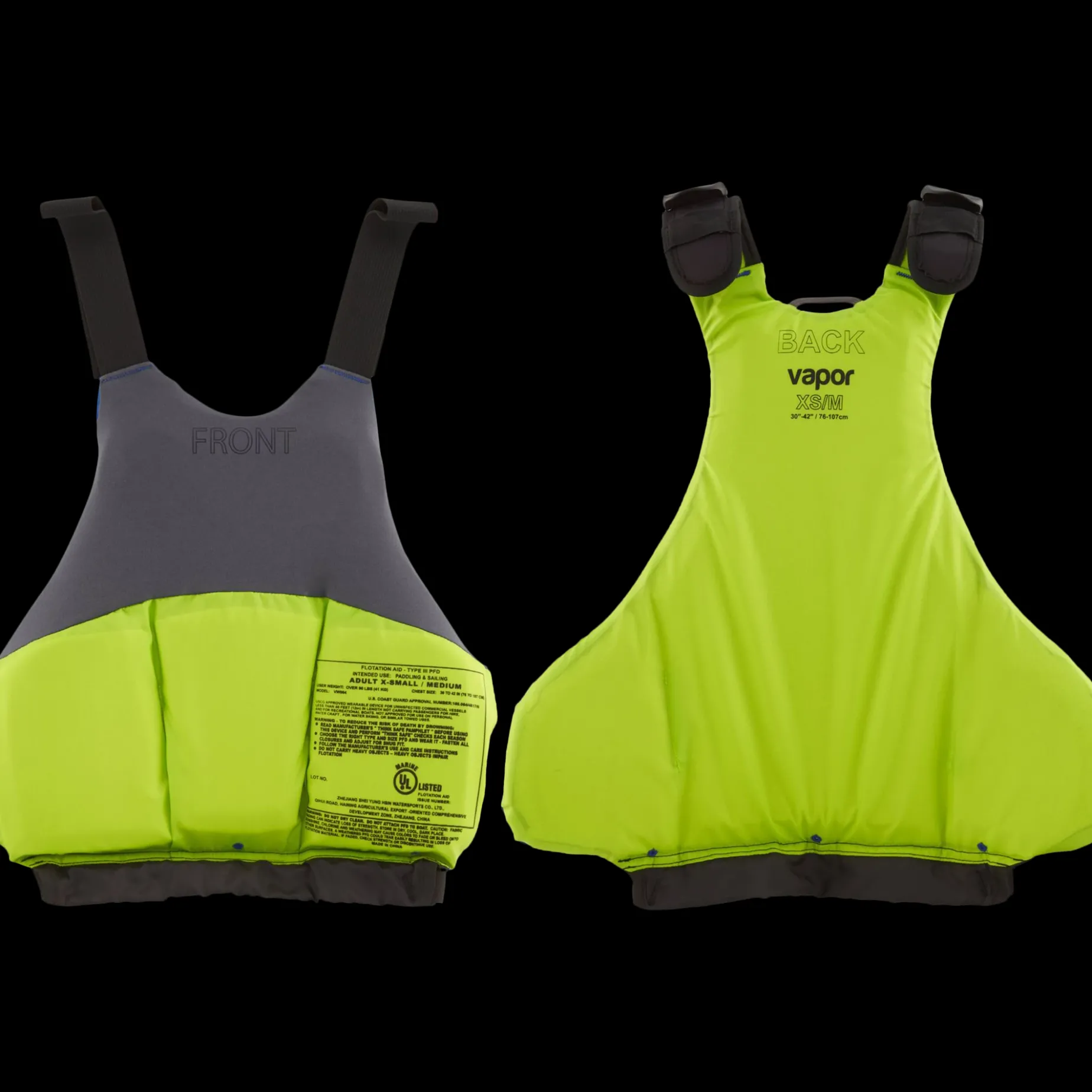 Vapor Pfd, Padlevest Senior