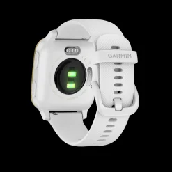 Venu Sq, Nfc, White/Light Gold Sr, Multisportklokke Unisex