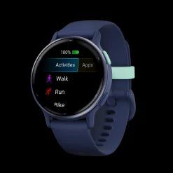 Vivoactive 5 Cpt. Blue Metallic, Smartklokke, Multisportklokke, Unisex